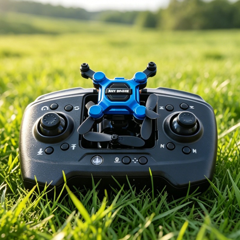 Drone Racing Camera - Мини-складной дрон-вертолет с аэрокамерой и пультом