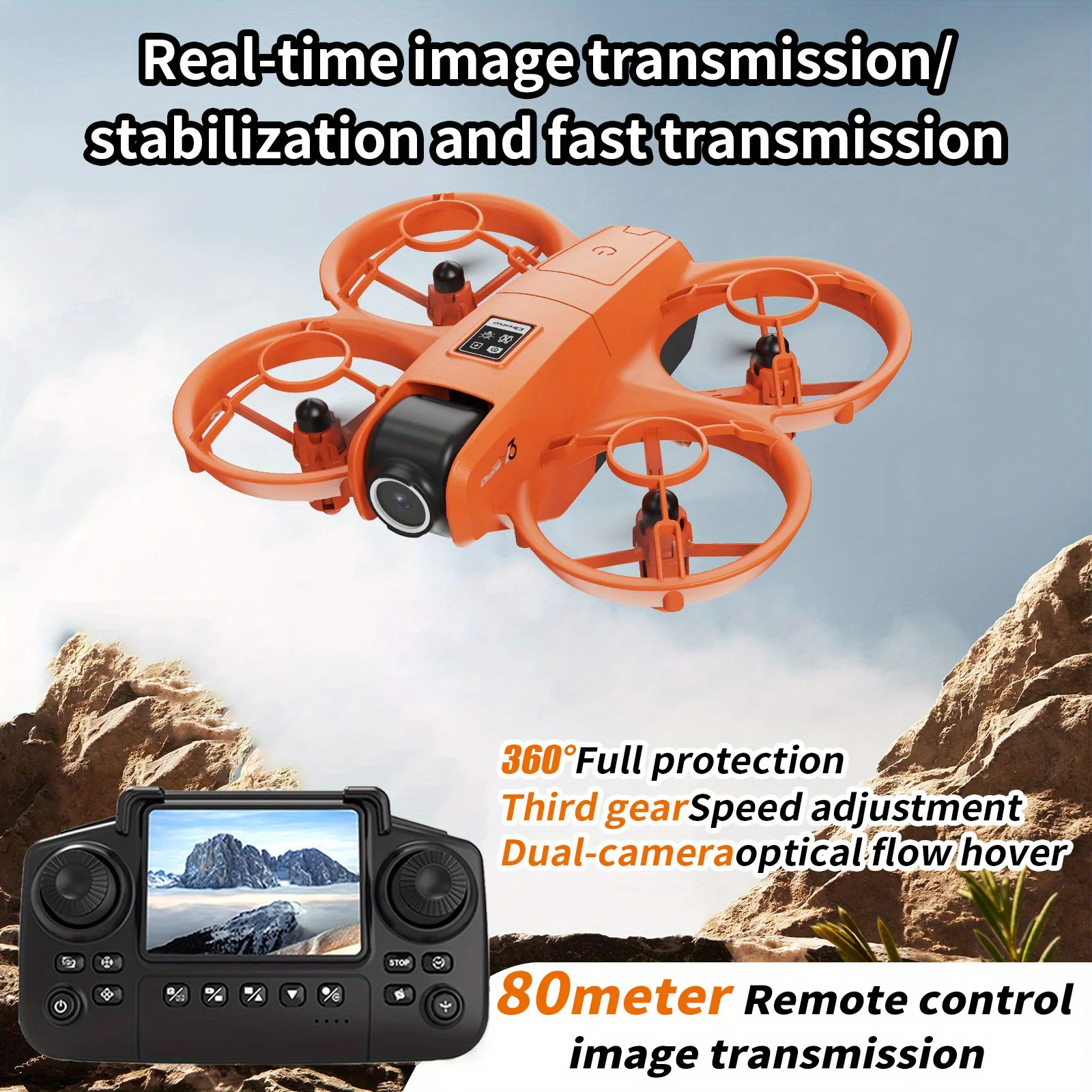 Складной туристический дрон YL – обзор и цена Drone Racing Camera